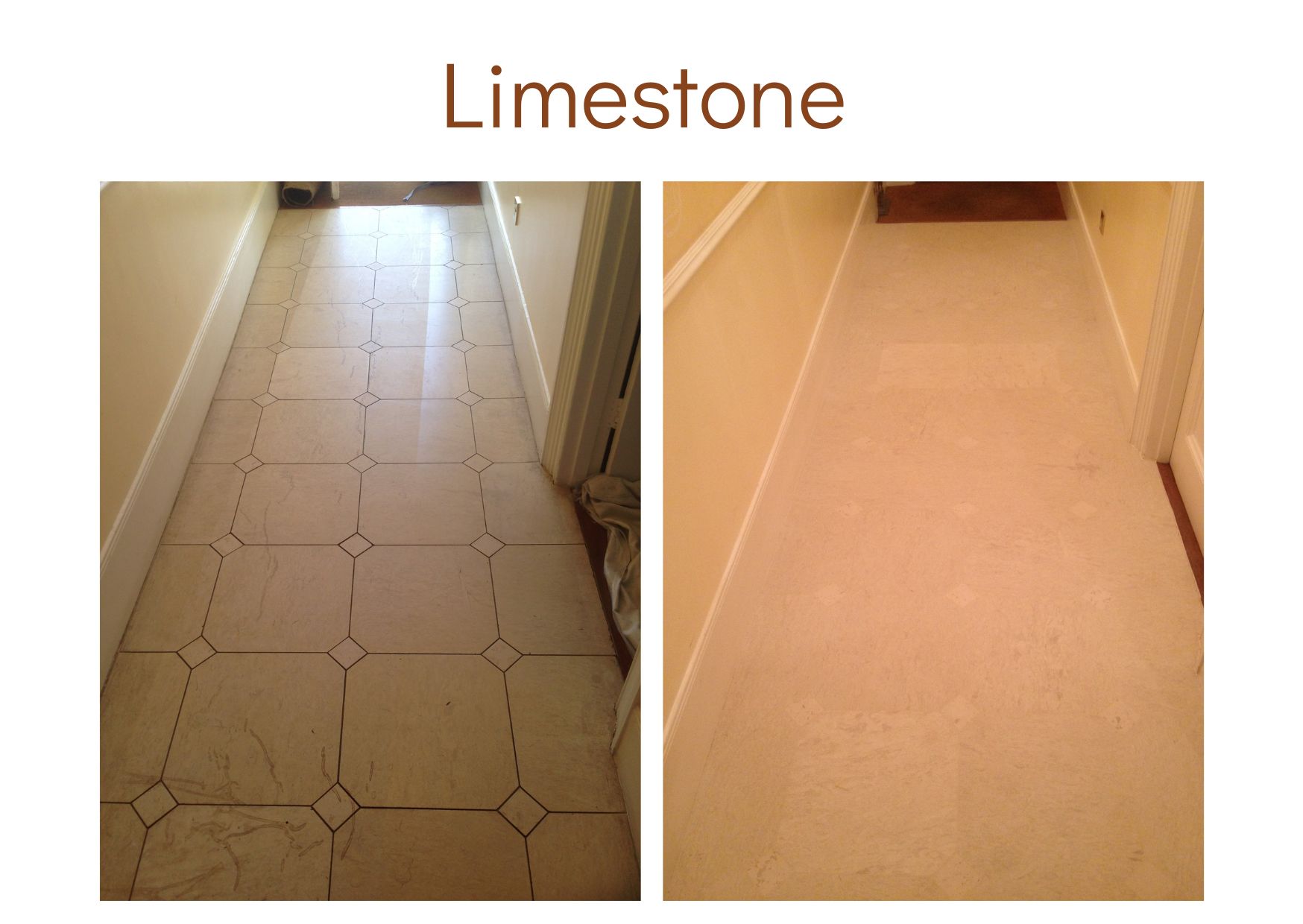 Limestone cleaned