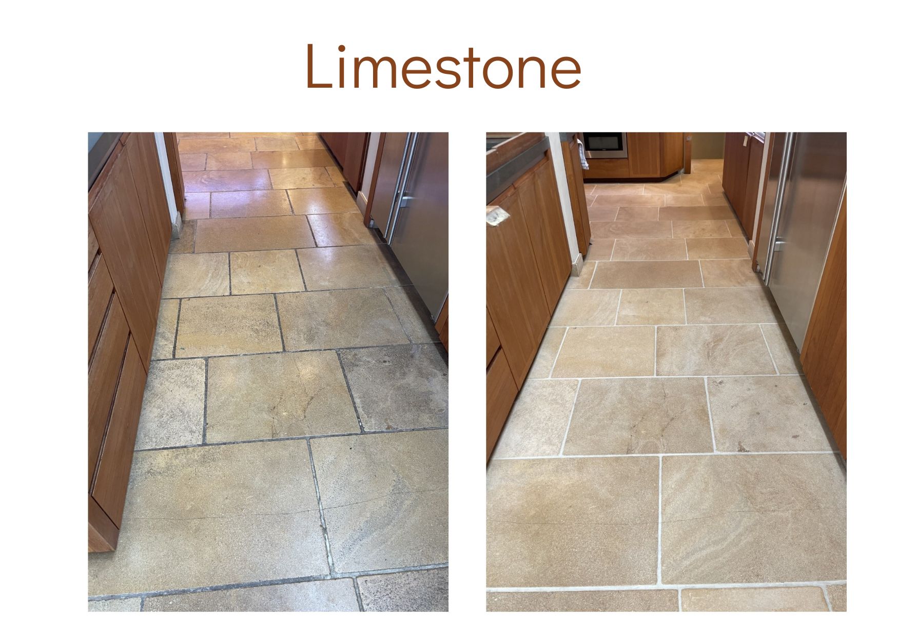 Limestone cleaned