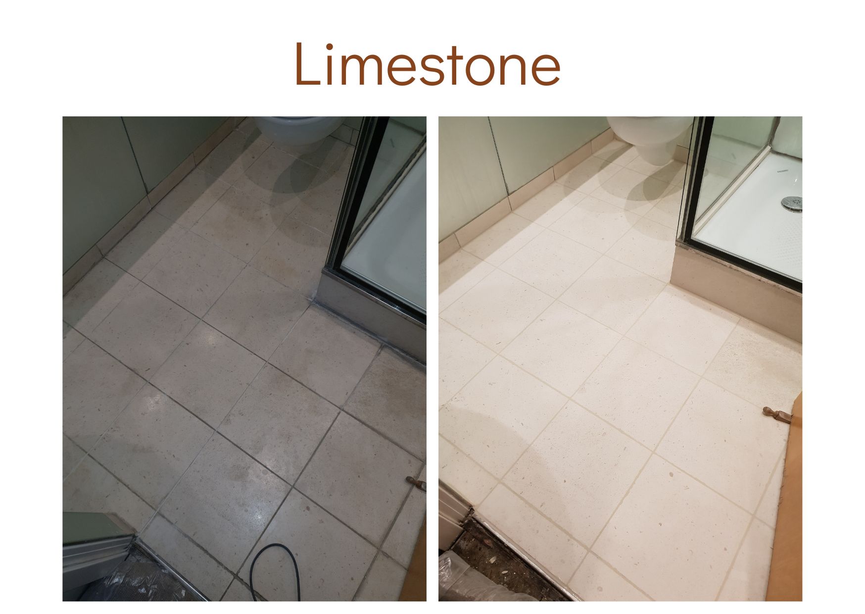 Limestone cleaned