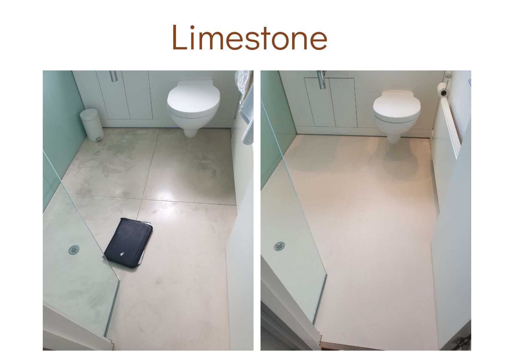 Limestone cleaned