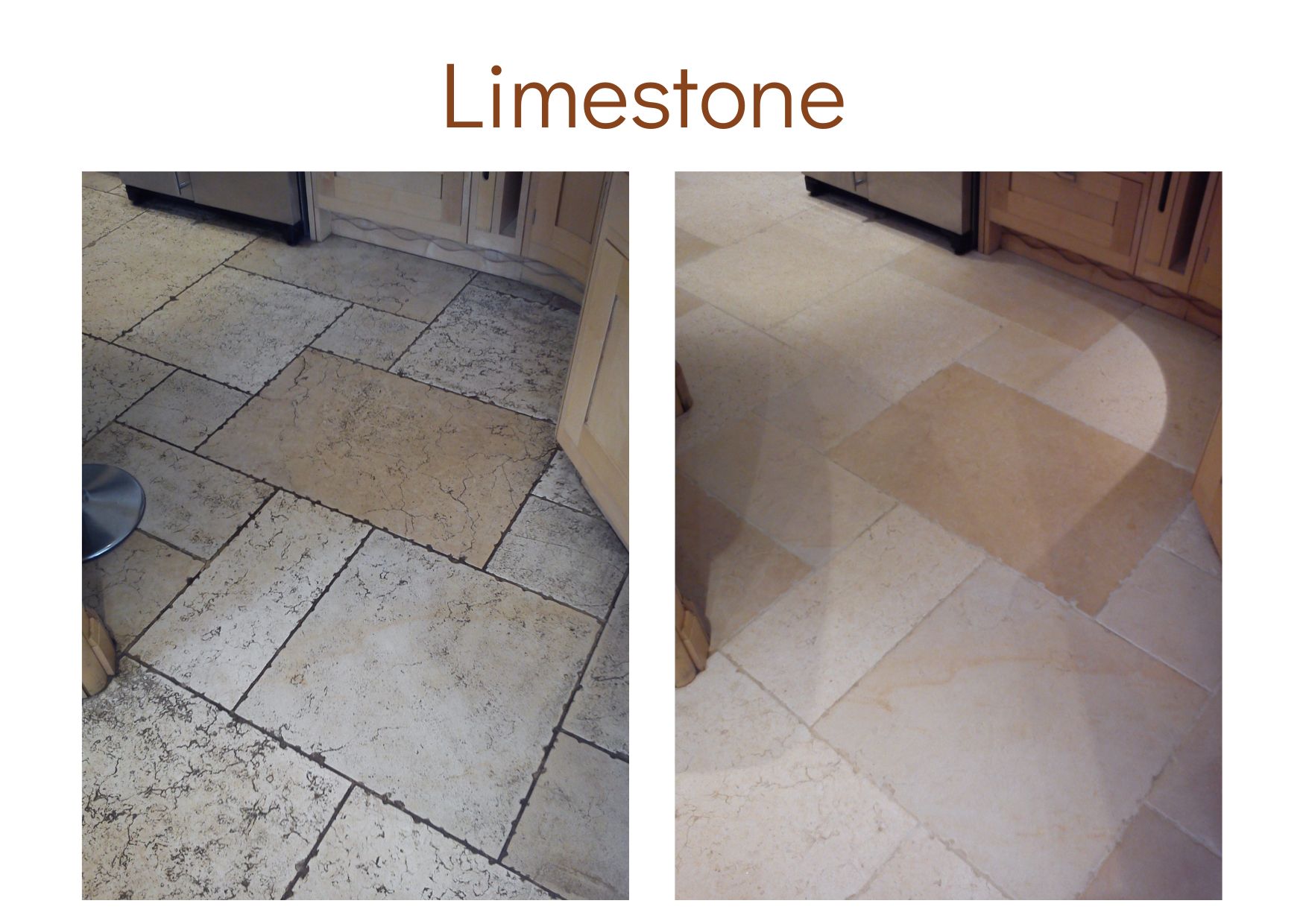 Limestone cleaned