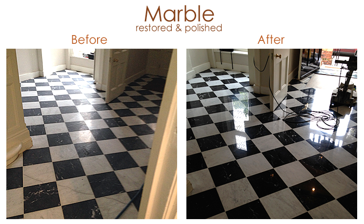 Marble restoration & repolished