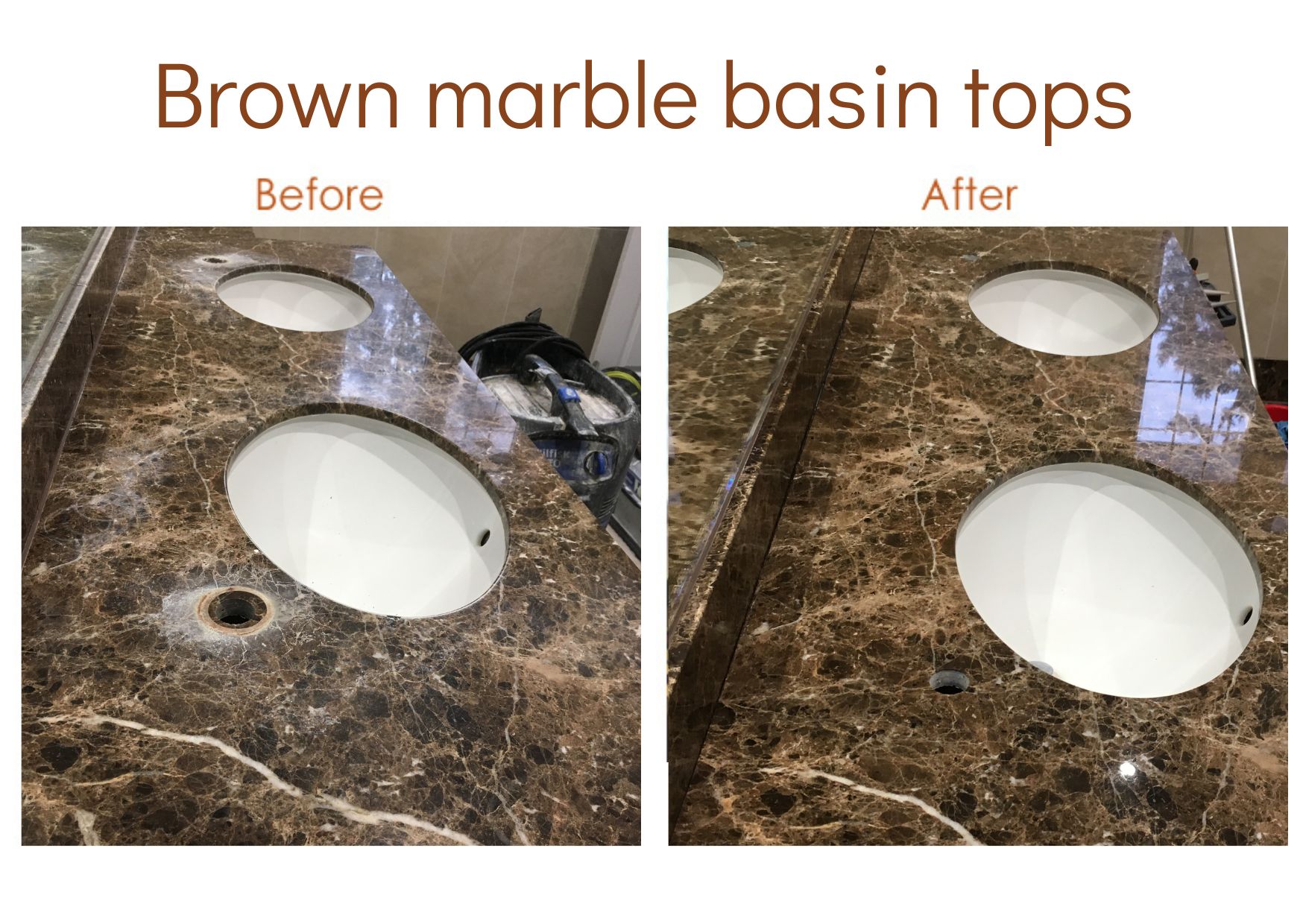 Worktops, basins & tables